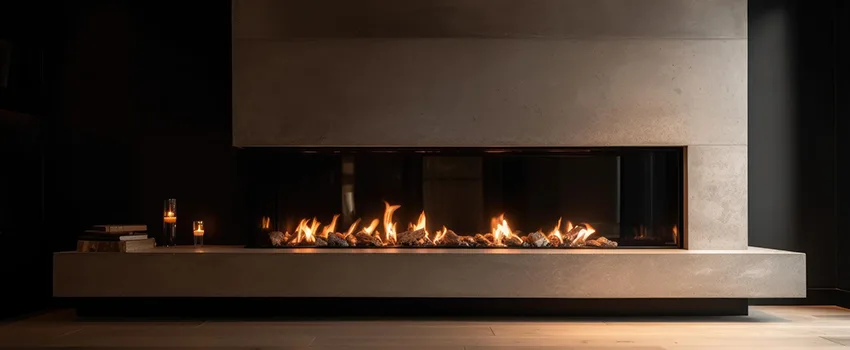 Gas Fireplace Ember Bed Design Services in Hazel Park, Michigan