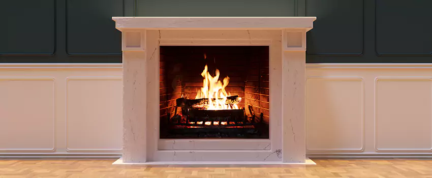 Open Flame Wood-Burning Fireplace Installation Services in Hazel Park, Michigan