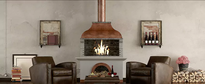 Thelin Hearth Products Providence Pellet Insert Fireplace Installation in Hazel Park, MI