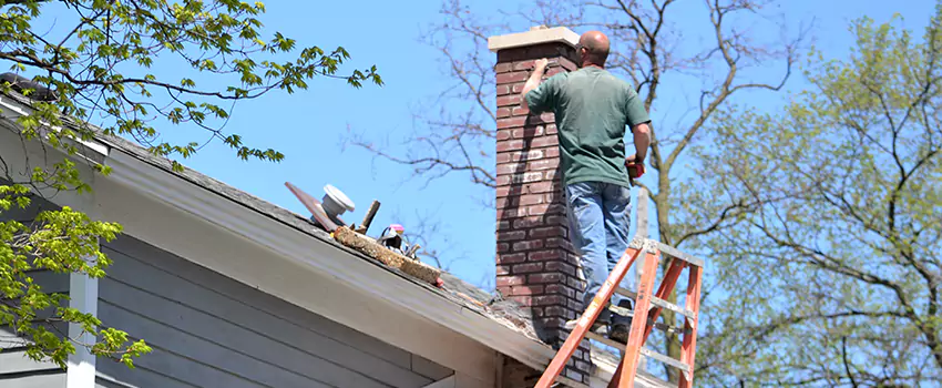 Vinyl and PVC Chimney Flashing Installation in Hazel Park, MI
